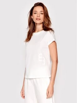 Συμφωνίες ???? Marella Γυναίκες T-shirts T-Shirt Nancy 39710225 Λευκό Regular Fit ????