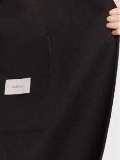 Συμφωνίες ???? Marella Γυναίκες Μεταβατικά Παλτά Μάλλινο παλτό Leone 30160528 Μαύρο Regular Fit ⌛ -Marella Κατάστημα unnamed file 106