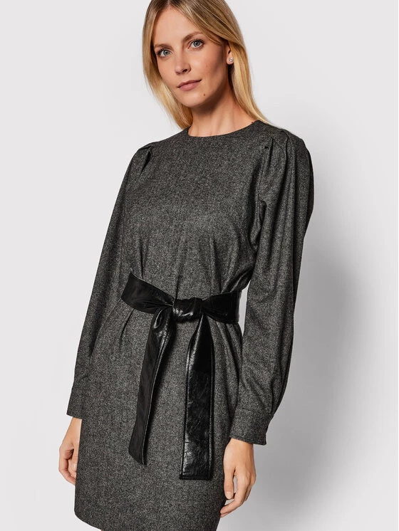 Κουπόνι ✔️ Marella Γυναίκες Καθημερινά Φορέματα Φόρεμα καθημερινό Nefle 32260116200 Γκρι Regular Fit ???? 4 Κουπόνι ✔️ Marella Γυναίκες Καθημερινά Φορέματα Φόρεμα καθημερινό Nefle 32260116200 Γκρι Regular Fit ???? - Image 4