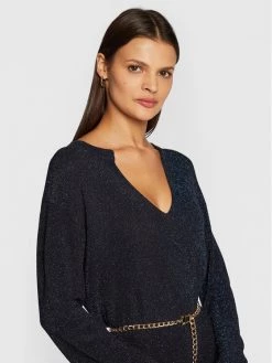 Best Pirce ⌛ Marella Γυναίκες Πλεκτά Φορέματα Φόρεμα υφασμάτινο Nadir 33260227 Σκούρο μπλε Regular Fit ❤️ -Marella Κατάστημα unnamed file 110