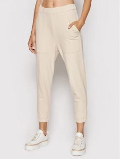 Εκπτωση ???? Marella Γυναίκες Παντελόνια Φόρμας Παντελόνι φόρμας Notable 37860817 Μπεζ Regular Fit ????