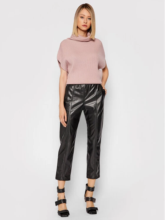 Πολύ καλή προσφορά ✨ Marella Γυναίκες Δερμάτινα Παντελόνια Παντελόνι από απομίμηση δέρματος Niagara 37860517 Μαύρο Regular Fit ???? 2 Πολύ καλή προσφορά ✨ Marella Γυναίκες Δερμάτινα Παντελόνια Παντελόνι από απομίμηση δέρματος Niagara 37860517 Μαύρο Regular Fit ???? - Image 2