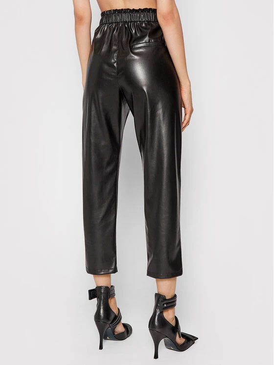 Πολύ καλή προσφορά ✨ Marella Γυναίκες Δερμάτινα Παντελόνια Παντελόνι από απομίμηση δέρματος Niagara 37860517 Μαύρο Regular Fit ???? 3 Πολύ καλή προσφορά ✨ Marella Γυναίκες Δερμάτινα Παντελόνια Παντελόνι από απομίμηση δέρματος Niagara 37860517 Μαύρο Regular Fit ???? - Image 3