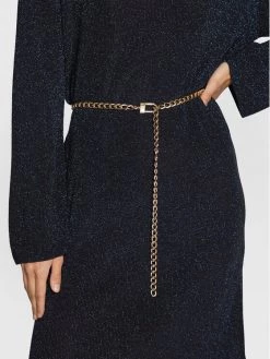 Best Pirce ⌛ Marella Γυναίκες Πλεκτά Φορέματα Φόρεμα υφασμάτινο Nadir 33260227 Σκούρο μπλε Regular Fit ❤️ -Marella Κατάστημα unnamed file 111