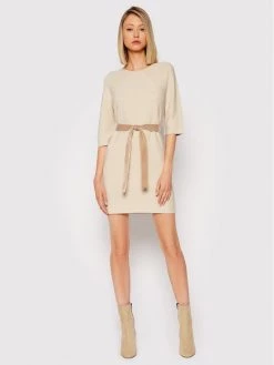 Προϋπολογισμός ???? Marella Γυναίκες Πλεκτά Φορέματα Φόρεμα υφασμάτινο Giada 33260117 Καφέ Regular Fit ???? -Marella Κατάστημα unnamed file 1127