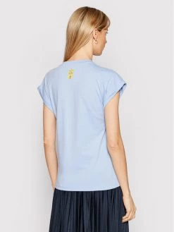 Η καλύτερη συμφωνία ❤️ Marella Γυναίκες T-shirts T-Shirt Giulia 39410512200 Μπλε Regular Fit ✔️ -Marella Κατάστημα unnamed file 1208