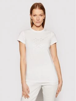 Προώθηση ???? Marella Γυναίκες T-shirts T-Shirt Cuba 39710315 Λευκό Regular Fit ????