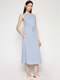 Flash Sale ???? Marella Γυναίκες Καθημερινά Φορέματα Φόρεμα καθημερινό Autobus 36210115200 Μπλε Regular Fit ✔️