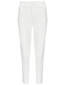 Τοπ 10 ✔️ Marella Γυναίκες Υφασμάτινα Παντελόνια Παντελόνι υφασμάτινο Bagagli 31310515 Λευκό Regular Fit ???? -Marella Κατάστημα unnamed file 1260