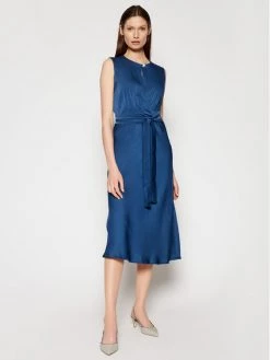 Flash Sale ❤️ Marella Γυναίκες Κοκτέιλ Φορέματα Φόρεμα κοκτέιλ Entry 32213211 Μπλε Slim Fit ????