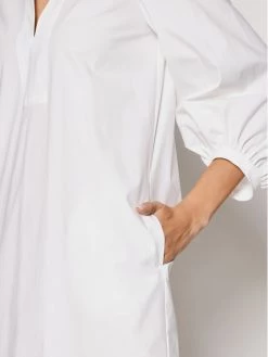 Αγορά ???? Marella Γυναίκες Φορέματα σε Στυλ Πουκάμισο & Σεμιζιέ Φόρεμα πουκάμισο Stuarda 32212612 Λευκό Regular Fit ???? -Marella Κατάστημα unnamed file 1299