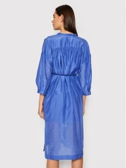 Το φθηνότερο ???? Marella Γυναίκες Φορέματα σε Στυλ Πουκάμισο & Σεμιζιέ Φόρεμα πουκάμισο Parodia 32211412 Μπλε Relaxed Fit ???? -Marella Κατάστημα unnamed file 1319