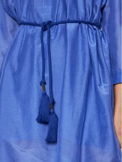 Το φθηνότερο ???? Marella Γυναίκες Φορέματα σε Στυλ Πουκάμισο & Σεμιζιέ Φόρεμα πουκάμισο Parodia 32211412 Μπλε Relaxed Fit ???? -Marella Κατάστημα unnamed file 1320