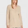 Best Pirce ???? Marella Γυναίκες Πουλόβερ Maglia 33661927 Μπεζ Relaxed Fit ????