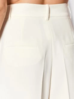 Καλύτερη πώληση ???? Marella Γυναίκες Υφασμάτινα Σορτς Σορτς υφασμάτινο Saba 31410123 Λευκό Regular Fit ???? -Marella Κατάστημα unnamed file 1361