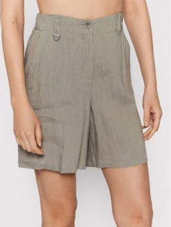 Τοπ 10 ???? Marella Γυναίκες Υφασμάτινα Σορτς Σορτς υφασμάτινο Apuania 31410125 Γκρι Straight Fit ⭐