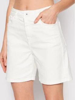 Συμφωνίες ???? Marella Γυναίκες Τζιν Σορτς Τζιν σορτσάκια Ippy 31410225 Λευκό Regular Fit ????