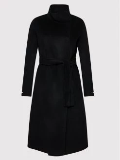 Προώθηση ???? Marella Γυναίκες Μεταβατικά Παλτά Μάλλινο παλτό Raduno 30160218 Μαύρο Straight Fit ???? -Marella Κατάστημα unnamed file 1404