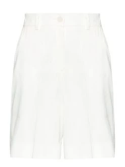 Προϋπολογισμός ???? Marella Γυναίκες Υφασμάτινα Σορτς Σορτς υφασμάτινο Rivalsa 31410115 Λευκό Regular Fit ???? -Marella Κατάστημα unnamed file 1415