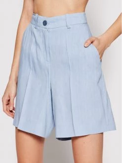 Συμφωνίες ???? Marella Γυναίκες Υφασμάτινα Σορτς Σορτς υφασμάτινο Rivalsa 31410115 Μπλε Regular Fit ????