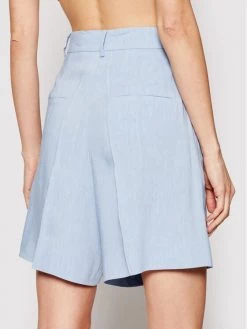 Συμφωνίες ???? Marella Γυναίκες Υφασμάτινα Σορτς Σορτς υφασμάτινο Rivalsa 31410115 Μπλε Regular Fit ???? -Marella Κατάστημα unnamed file 1418