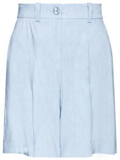 Συμφωνίες ???? Marella Γυναίκες Υφασμάτινα Σορτς Σορτς υφασμάτινο Rivalsa 31410115 Μπλε Regular Fit ???? -Marella Κατάστημα unnamed file 1420