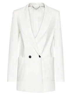 ΧΟΝΔΡΙΚΟ ΕΜΠΟΡΙΟ ???? Marella Γυναίκες Σακάκια & Μπλέιζερ Σακάκι Elba 304101122 Λευκό Regular Fit ???? -Marella Κατάστημα unnamed file 1435