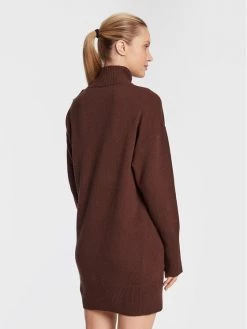 ΧΟΝΔΡΙΚΟ ΕΜΠΟΡΙΟ ???? Marella Γυναίκες Πλεκτά Φορέματα Φόρεμα υφασμάτινο Sanremo 33260229 Καφέ Regular Fit ???? -Marella Κατάστημα unnamed file 146