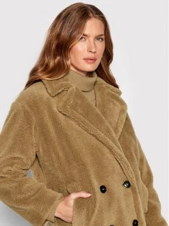 Εξοδος ???? Marella Γυναίκες Γούνες & Πανωφόρια από προβιά Δέρμα προβάτου Manolo 390604282 Μπεζ Regular Fit ???? -Marella Κατάστημα unnamed file 1468