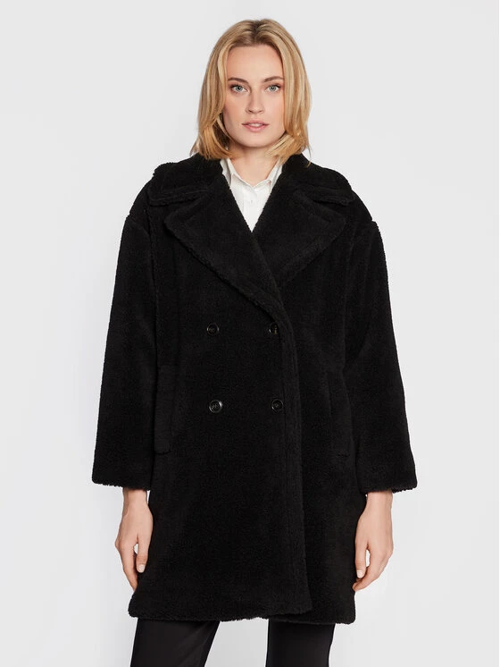 Εξοδος ???? Marella Γυναίκες Γούνες & Πανωφόρια από προβιά Δέρμα προβάτου Osanna 39060328 Μαύρο Straight Fit ???? 1 Εξοδος ???? Marella Γυναίκες Γούνες & Πανωφόρια από προβιά Δέρμα προβάτου Osanna 39060328 Μαύρο Straight Fit ????