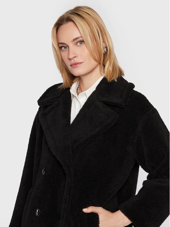 Εξοδος ???? Marella Γυναίκες Γούνες & Πανωφόρια από προβιά Δέρμα προβάτου Osanna 39060328 Μαύρο Straight Fit ???? 4 Εξοδος ???? Marella Γυναίκες Γούνες & Πανωφόρια από προβιά Δέρμα προβάτου Osanna 39060328 Μαύρο Straight Fit ???? - Image 4