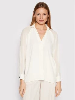 Φτηνός ???? Marella Γυναίκες Μπλουζάκια Μπλουζάκι Nitra 31110523 Λευκό Regular Fit ????