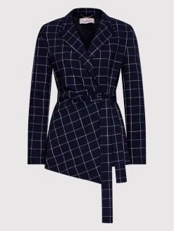 Εξοδος ???? Marella Γυναίκες Σακάκια & Μπλέιζερ Μπλέιζερ Tilde 30411121 Σκούρο μπλε Regular Fit ???? -Marella Κατάστημα unnamed file 1508