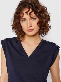 ΧΟΝΔΡΙΚΟ ΕΜΠΟΡΙΟ ???? Marella Γυναίκες Μπλουζάκια Μπλουζάκι Meandro 39410225 Σκούρο μπλε Regular Fit ✔️ -Marella Κατάστημα unnamed file 1535