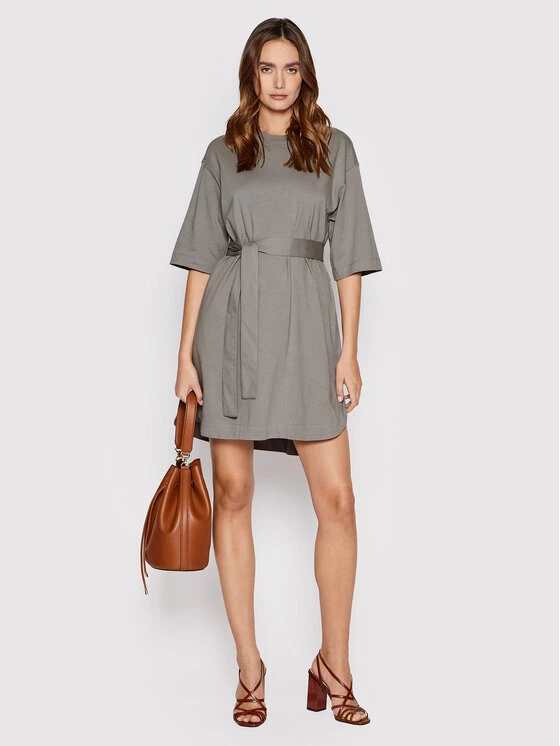 Προώθηση ???? Marella Γυναίκες Καθημερινά Φορέματα Φόρεμα καθημερινό Regalo 36210325 Γκρι Relaxed Fit ???? 2 Προώθηση ???? Marella Γυναίκες Καθημερινά Φορέματα Φόρεμα καθημερινό Regalo 36210325 Γκρι Relaxed Fit ???? - Image 2