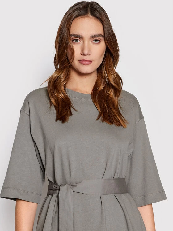 Προώθηση ???? Marella Γυναίκες Καθημερινά Φορέματα Φόρεμα καθημερινό Regalo 36210325 Γκρι Relaxed Fit ???? 4 Προώθηση ???? Marella Γυναίκες Καθημερινά Φορέματα Φόρεμα καθημερινό Regalo 36210325 Γκρι Relaxed Fit ???? - Image 4