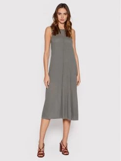 Καλύτερες κριτικές για ???? Marella Γυναίκες Καθημερινά Φορέματα Φόρεμα καθημερινό Baschi 36210225 Γκρι Relaxed Fit ????