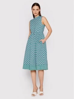 ΧΟΝΔΡΙΚΟ ΕΜΠΟΡΙΟ ???? Marella Γυναίκες Καθημερινά Φορέματα Φόρεμα καθημερινό Kassel 32213222 Μπλε Regular Fit ⌛