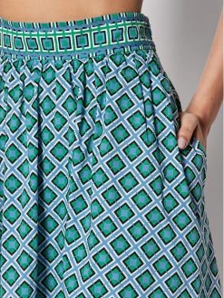 Συμφωνίες ???? Marella Γυναίκες Φούστα Midi Glauco 31010622 Μπλε Regular Fit ✨ -Marella Κατάστημα unnamed file 1585