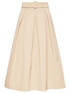 Αγορά ???? Marella Γυναίκες Midi Φούστα σε γραμμή Α Erminia 31010611 Μπεζ Regular Fit ???? -Marella Κατάστημα unnamed file 1619