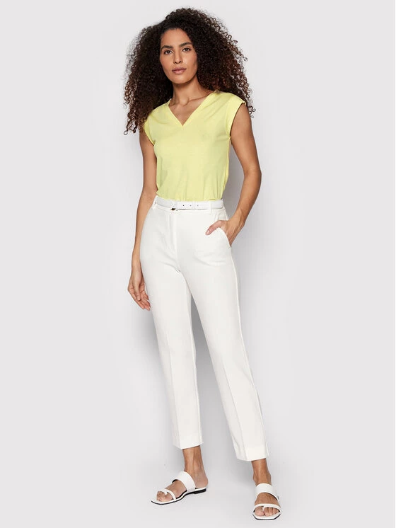 Best Pirce ???? Marella Γυναίκες Μπλουζάκια Μπλουζάκι Meandro 39410225 Κίτρινο Regular Fit ❤️ 2 Best Pirce ???? Marella Γυναίκες Μπλουζάκια Μπλουζάκι Meandro 39410225 Κίτρινο Regular Fit ❤️ - Image 2