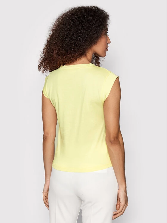 Best Pirce ???? Marella Γυναίκες Μπλουζάκια Μπλουζάκι Meandro 39410225 Κίτρινο Regular Fit ❤️ 3 Best Pirce ???? Marella Γυναίκες Μπλουζάκια Μπλουζάκι Meandro 39410225 Κίτρινο Regular Fit ❤️ - Image 3