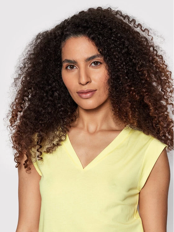 Best Pirce ???? Marella Γυναίκες Μπλουζάκια Μπλουζάκι Meandro 39410225 Κίτρινο Regular Fit ❤️ 4 Best Pirce ???? Marella Γυναίκες Μπλουζάκια Μπλουζάκι Meandro 39410225 Κίτρινο Regular Fit ❤️ - Image 4