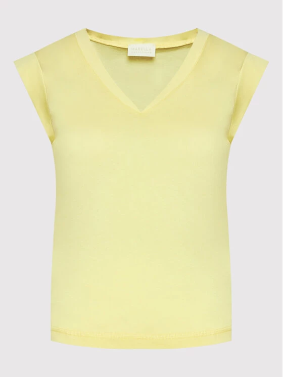 Best Pirce ???? Marella Γυναίκες Μπλουζάκια Μπλουζάκι Meandro 39410225 Κίτρινο Regular Fit ❤️ 5 Best Pirce ???? Marella Γυναίκες Μπλουζάκια Μπλουζάκι Meandro 39410225 Κίτρινο Regular Fit ❤️ - Image 5