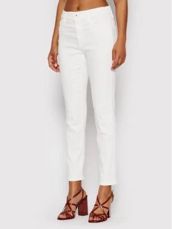 Ολοκαίνουργιο ???? Marella Γυναίκες Τζιν Lien 31310425 Λευκό Skinny Fit ????