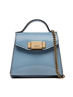 Ολοκαίνουργιο ⌛ Marella Γυναίκες Τσάντες Βραδινές Τσάντα Raffio 65161625 Μπλε ????