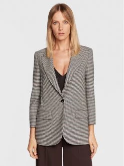 Κουπόνι ✨ Marella Γυναίκες Σακάκια & Μπλέιζερ Μπλέιζερ Gavetta 30461228 Γκρι Regular Fit ????