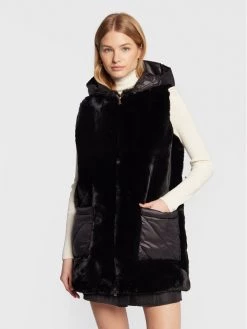 Προϋπολογισμός ❤️ Marella Γυναίκες Γιλέκα Γιλέκο Canter 64560725 Μαύρο Regular Fit ⌛