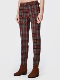 Καλύτερες κριτικές για ???? Marella Γυναίκες Υφασμάτινα Παντελόνια Παντελόνι υφασμάτινο Albero 31360526 Μπορντό Slim Fit ⭐