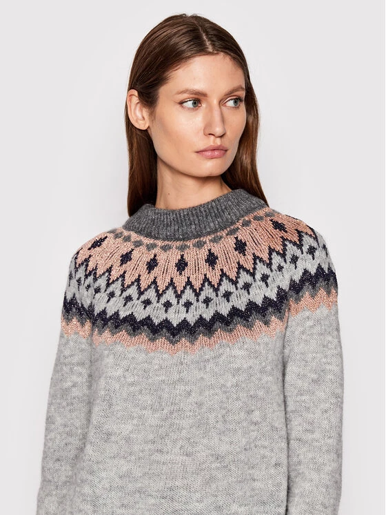 Συμφωνίες ⭐ Marella Γυναίκες Πουλόβερ Abadan 33662627 Γκρι Regular Fit ???? 4 Συμφωνίες ⭐ Marella Γυναίκες Πουλόβερ Abadan 33662627 Γκρι Regular Fit ???? - Image 4